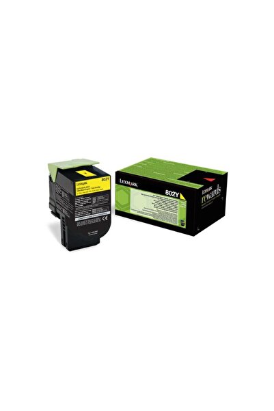 Lexmark 80C20Y0 ЖЪЛТ ТОНЕР