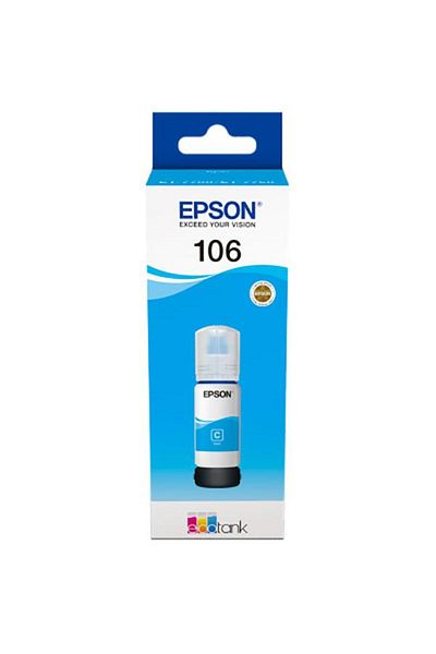 EPSON EPSON 106 ECOTANK CYAN INK BOTTLE