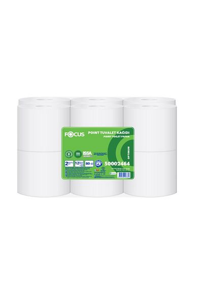 Focus Optimum Internal Pull Toilet Paper 80 Mt 6 Pcs