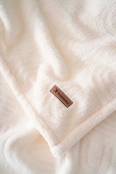 Riva Viona Jakarlı Raşel Gökkuşağı İskandinav Tek Kişilik Punch Yatak Örtüsü