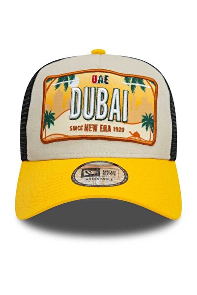 NEW ERA License Plate Dubai Unisex Sarı Şapka