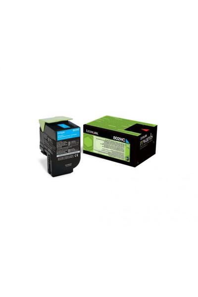 Lexmark TONER CYAN 80C2HCE