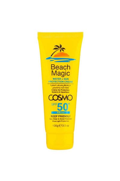 Cosmo Water-Resistant Sunscreen and Moisturizer SPF 50+ by Cosmo, 100g