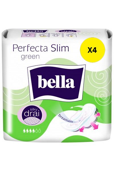 Bella X4-BELLA ABSORBANTE 10BUC PERFECTA SLIM GREEN