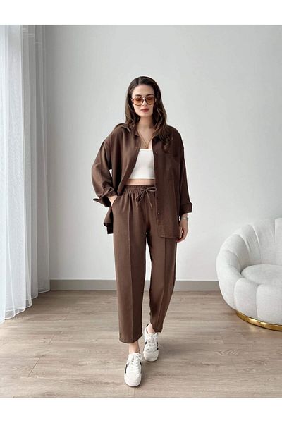 burcumgiyim Shirt Linen Suit