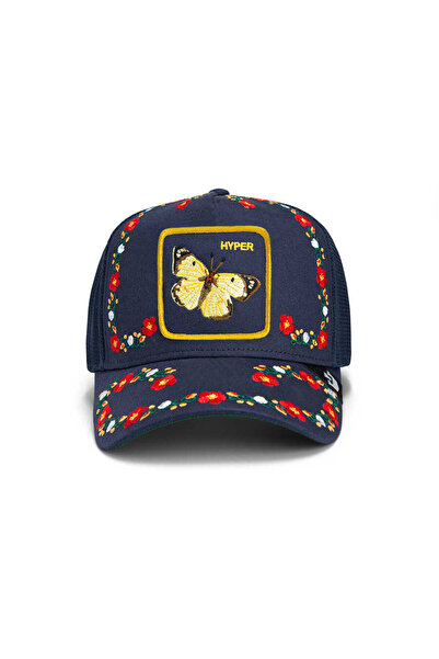 Goorin Bros Hyper Floral Unisex Lacivert Şapka