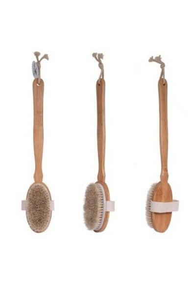Otocub Organic Natural Horsehair Bath Brush