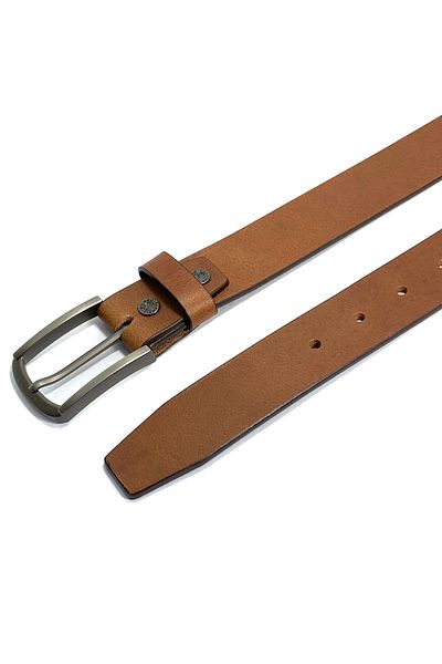Classic Milano Genuine Leather Belt for Men 35MM – Classic Jean Belt with Pin Buckle Men's Belt in Gift Box