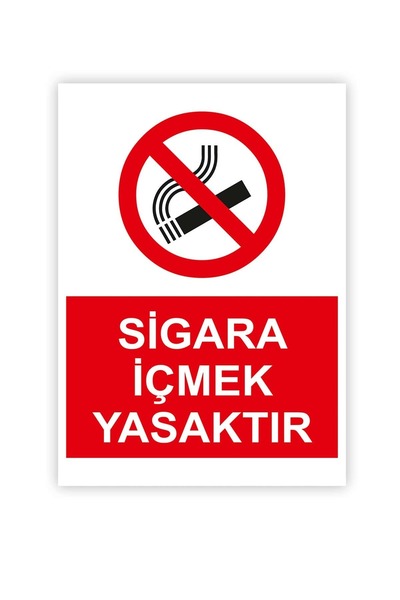 ünalgrup Sigara İçilemez Uyarı Levhası