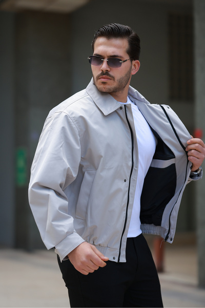 Rogyi Tekstil New Season Waterproof Oversize Fit Men's Seasonal Jacket