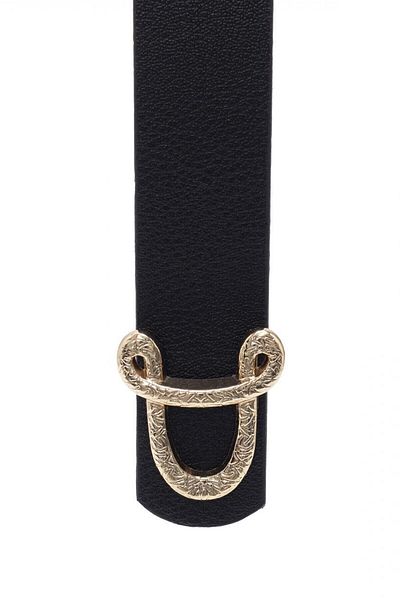 Paçuli Moda Patchouli Women's Twisted Buckle Belt