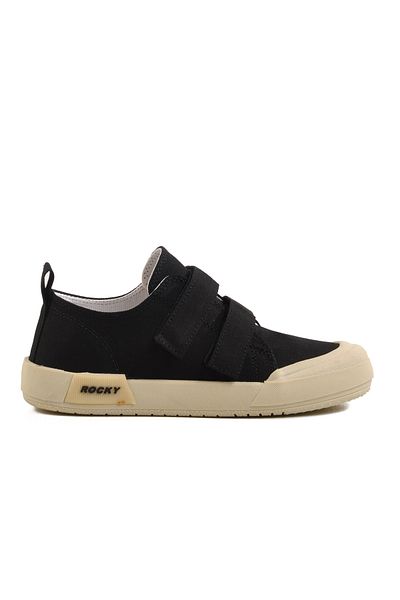 AYAKMOD Black Velcro Linen Boys' Sports Shoes 545 F