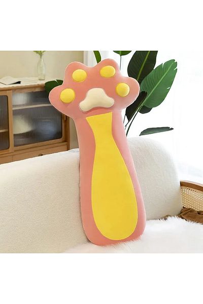 ABYZ Paw plush pillow soft and comfortable perfect for children over 3years old and adults size 65cm pink