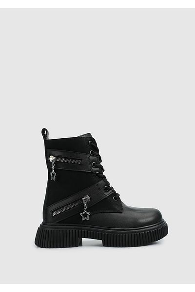 Kiddo Black Girl's Boots