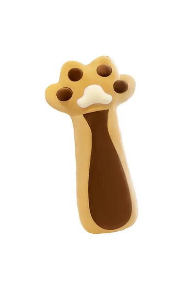 ABYZ Paw plush pillow fluffy & comfortable perfect for children over 3 years old and adults 65cm brown