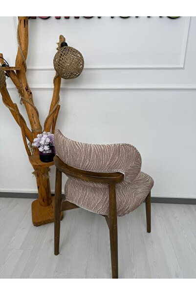 Defne Home bohem sandalye kılıfı Kahverengi
