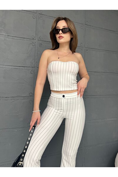 orjinal blue b Çimalı Bottom Top Set