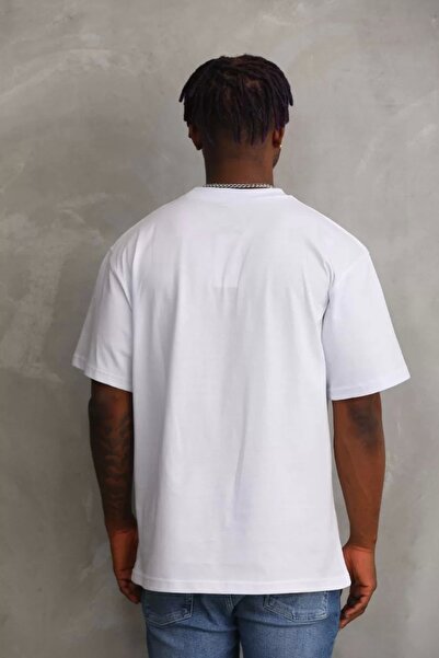 CVS Unisex Printed Oversize T-Shirt - White