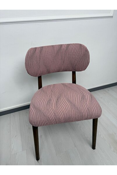 defnehome collection bohem sandalye kılıfı Pudra