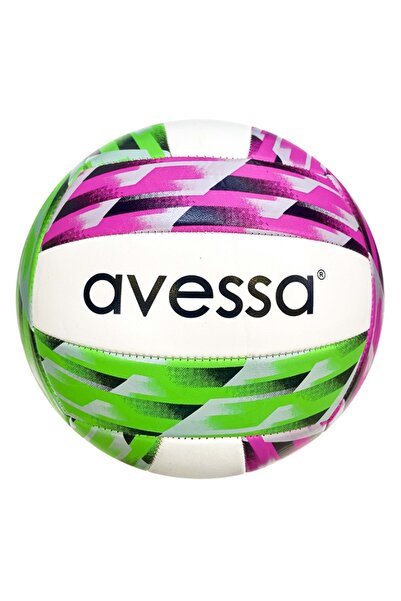 AVESSA Voleybol Topu Avessa VT-100 Yeşil-Pembe