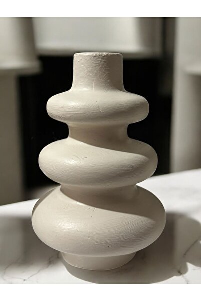 lambader Minimal Üçlü Süs Takım, Vazo, Ev Dekorasyon Ürünü, Hediyelik Ev Eşyası, Biblo Süs