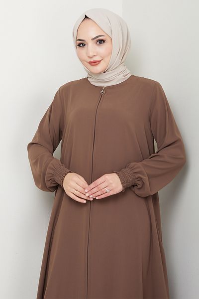InStyle Medina Silk Mevlana Brown Ferace