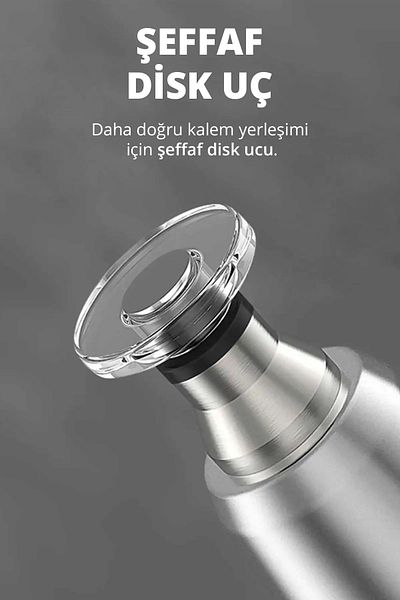 CONOCER Tablet Pen 2in1 Ballpoint Pen Stylus Drawing Pen Compatible with Apple, Ipad, iPhone and All Devices
