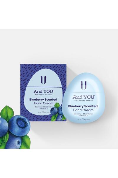 AND YOU Blueberry Scented Hand Cream / Bluebery Kokulu El Kremi 30 ml