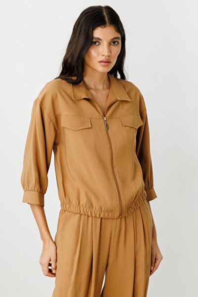 ON 54502 ONTEKS ДЕТАЛЬНИЙ СПОРТИВНИЙ КУРТКА З ГУМОВИМ КРАЄМ СПІДНИЦІ