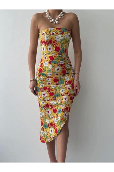 nedo7 Emelıe Strapless Dress