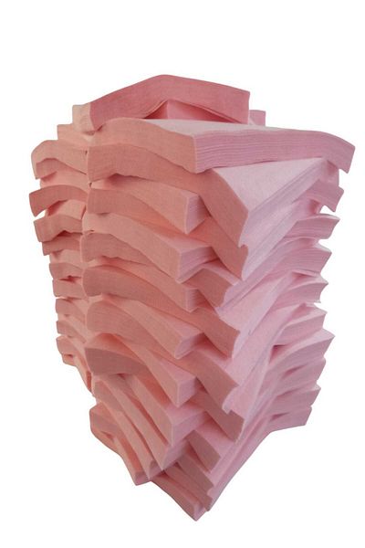 ONC Disposable Pink Color Pedicure Manicure Towel 40cm X40Cm Size 500 Pieces