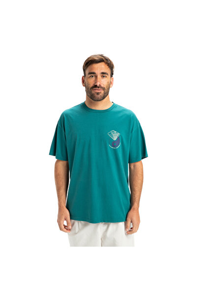 Quiksilver EQYZT08033-BSJ0 T-Shirt - Πράσινο Ουρά