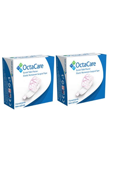 Octamed Flexible Medical Plaster (Length) 5 M*2.5 cm (Width) 2 Pieces (:2030)