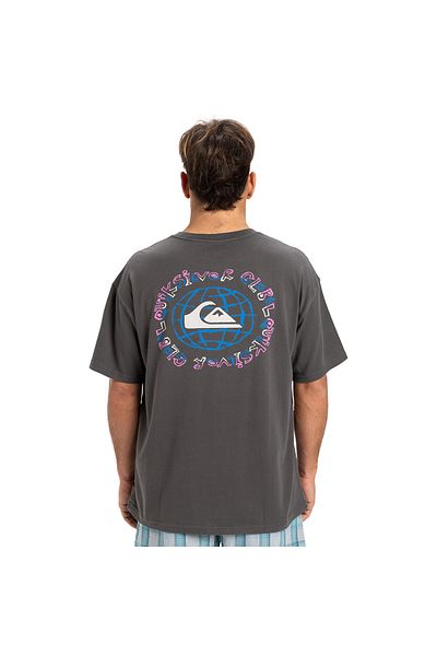 Quiksilver Gh Qs Global Heat Erkek Gri Günlük Stil T-Shirt EQYZT08021-KRP0