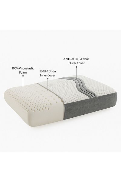 Özdilek Anti-Aging and Neck Support Pillow 65X43X12 cm