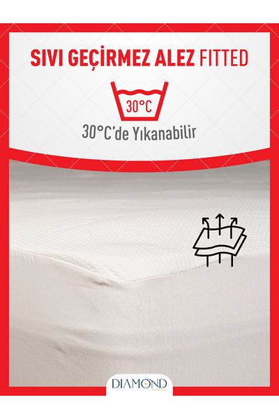 YASÜ Liquid Waterproof Fitted Elastic Mattress Protector Sleeping Pad Silent Mattress Home Hotel Fitted Sheet