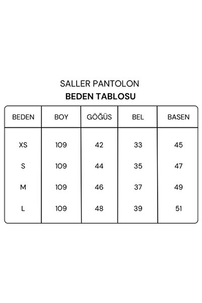 La Sarta Saller High Waist Special Soft Texture Fabric Pants