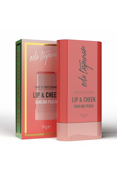 Eda Taşpınar Lip & Cheek Cream Blush Stick Darling Peach (Egy0071)