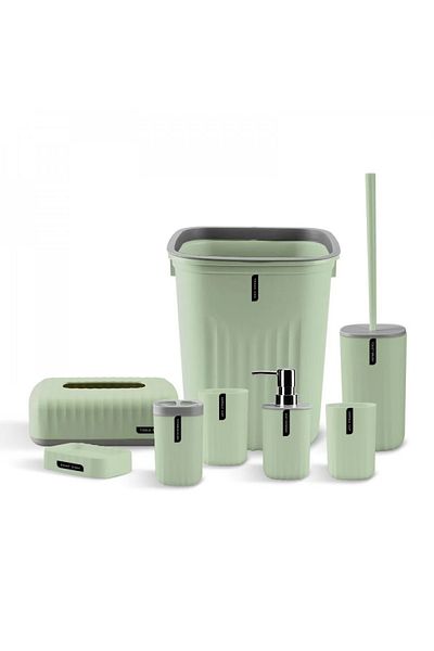 GENERAL 8-Piece Bathroom Accessories Set