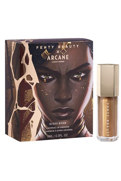 FENTY BEAUTY Lip Gloss, Fenty Beauty X Arcane, Gloss Bomb, Risky Rulin, 9 ml