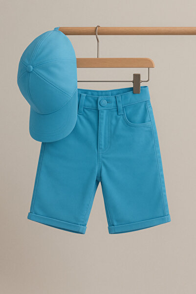 Hilal Akıncı Kids Şort ve Şapka Takımı