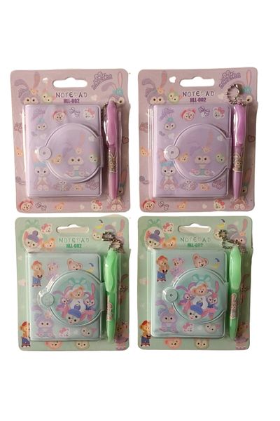 joyland Set de 3 mini caiete cu pix și figurină iepure