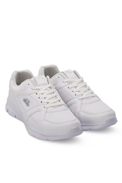 Slazenger Daily Comfortable Lace-Up Sneaker White Shoes
