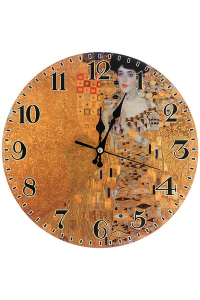 GiftExpress Klimt wall clock: Adele