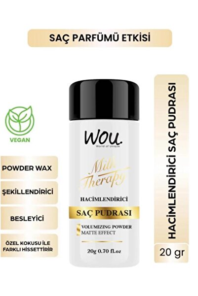 WOU World of Unique Wou Milk Therapy Saç Pudrası 20 g