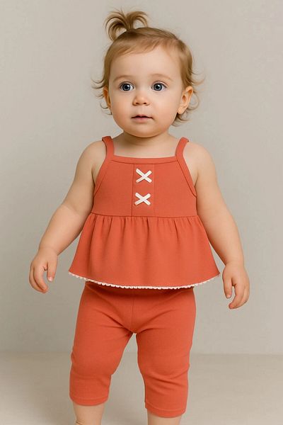 My Hanne Baby Girl Set with Bow