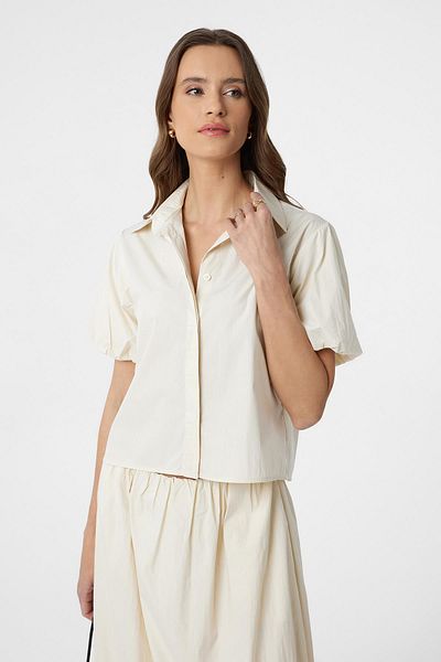 Antioch Stone Balloon Sleeve Women's Shirt