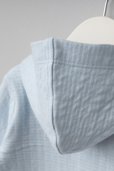 Bebitof Cute Figures Patterned Hooded Cotton Baby Cardigan