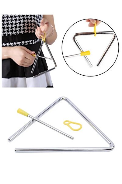 Chroma Üçgen Zil 10 Cm Çelik Üçgen Zil