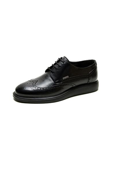 Pierre Cardin Pierre Cardin Ανδρικά Premium Stumble - Μαύρα Δερμάτινα Παπούτσια